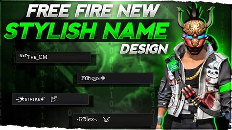 free fire new nickname.